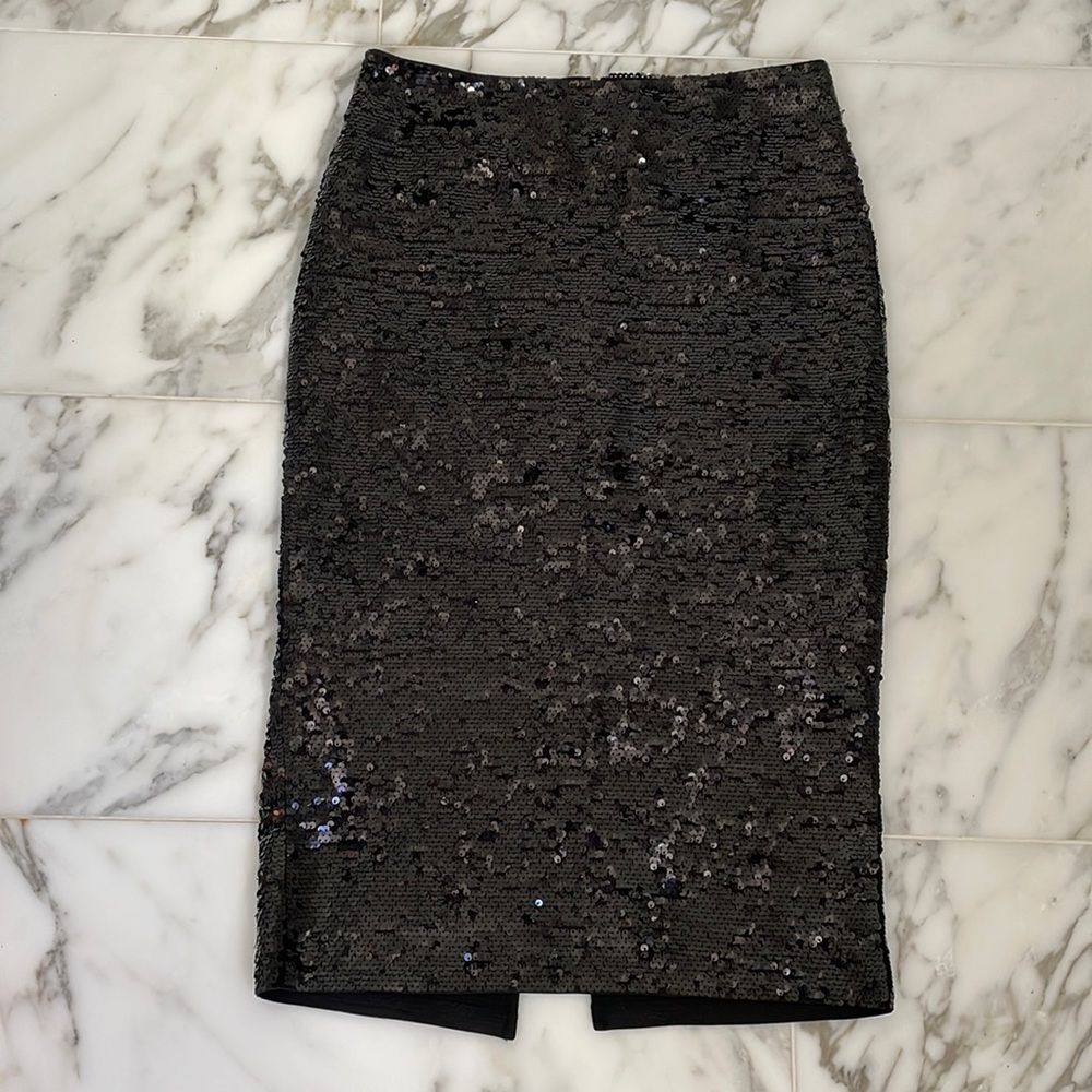 MICHAEL Michael Kors Sequined Jersey Pencil Skirt